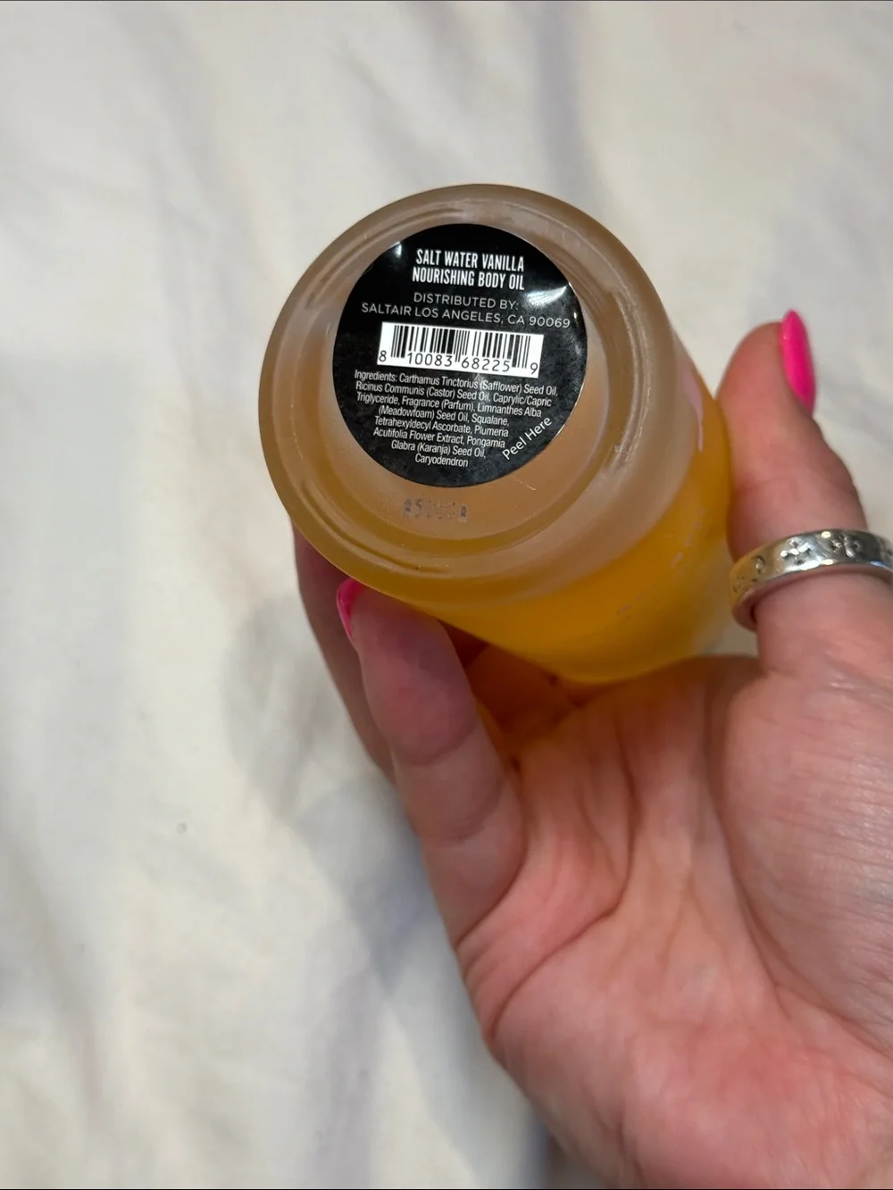 Saltair Salt Water Vanilla Nourishing Body Oil